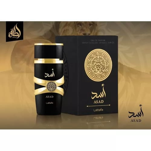Lattafa Asad - Fragancia de alto nivel que impone presencia y elegancia + PERFUMERO GRATIS