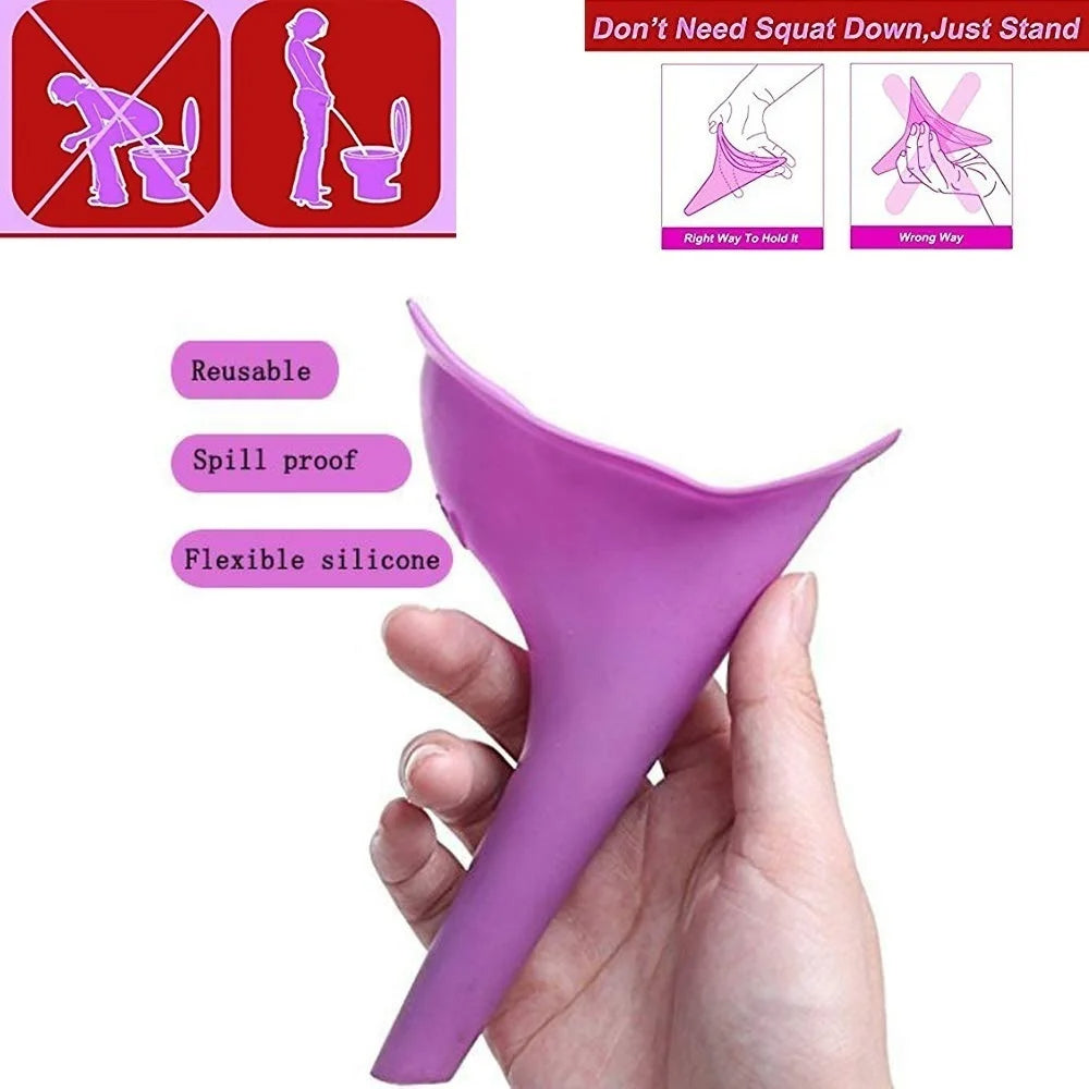 LadyGo™ - Libertad para ir al baño en cualquier momento y lugar.