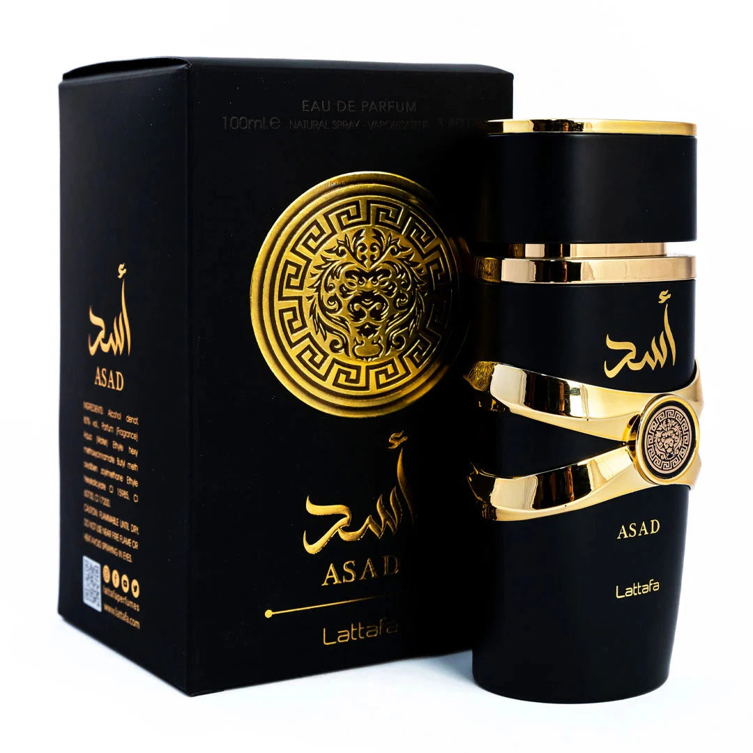 Lattafa Asad - Fragancia de alto nivel que impone presencia y elegancia + PERFUMERO GRATIS