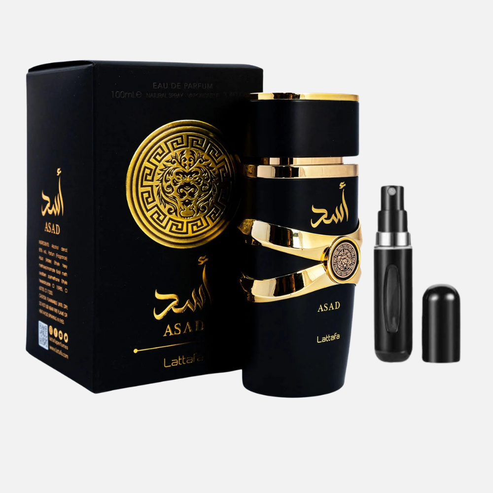 ASAD MAS SPRAY LATTAFA OUD FOR GLORY™ - Aroma de poder y presencia que deja huella donde pases.